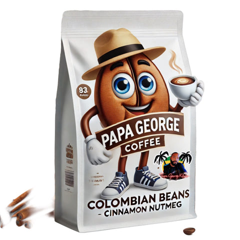 Cinnamon Nutmeg Coffee - Colombia Las Mercedes - Sidra Whole Beans, 12 oz